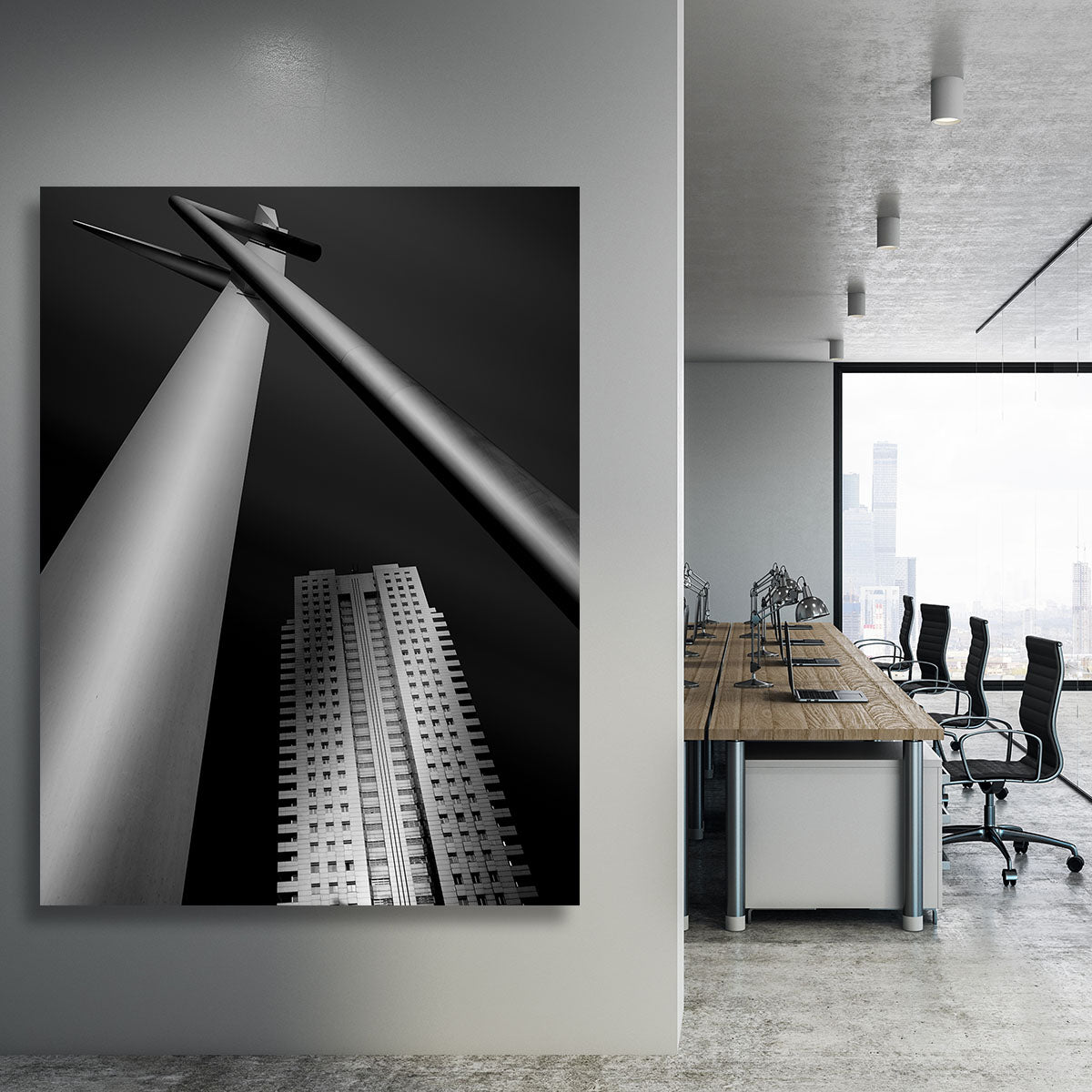 Skyscraper Canvas Print or Poster - Canvas Art Rocks - 3