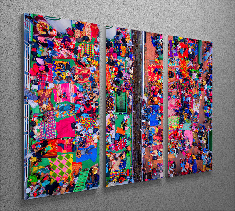 Eid Festival 3 Split Panel Canvas Print - Canvas Art Rocks - 2