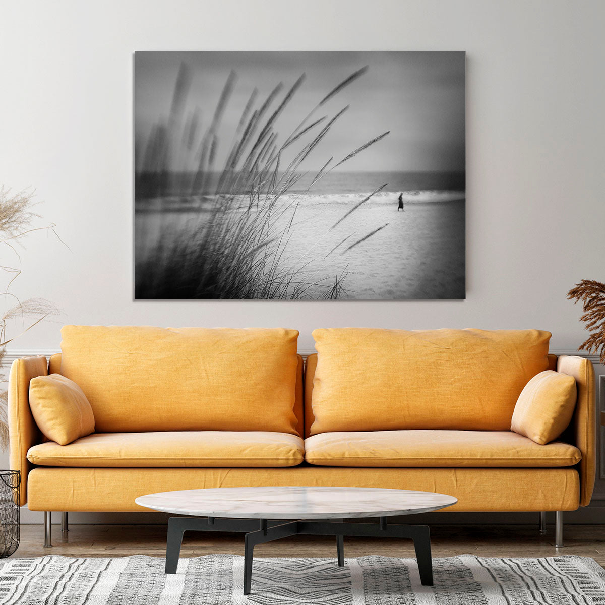 A Walk Along The Seafront Canvas Print or Poster - Canvas Art Rocks - 4