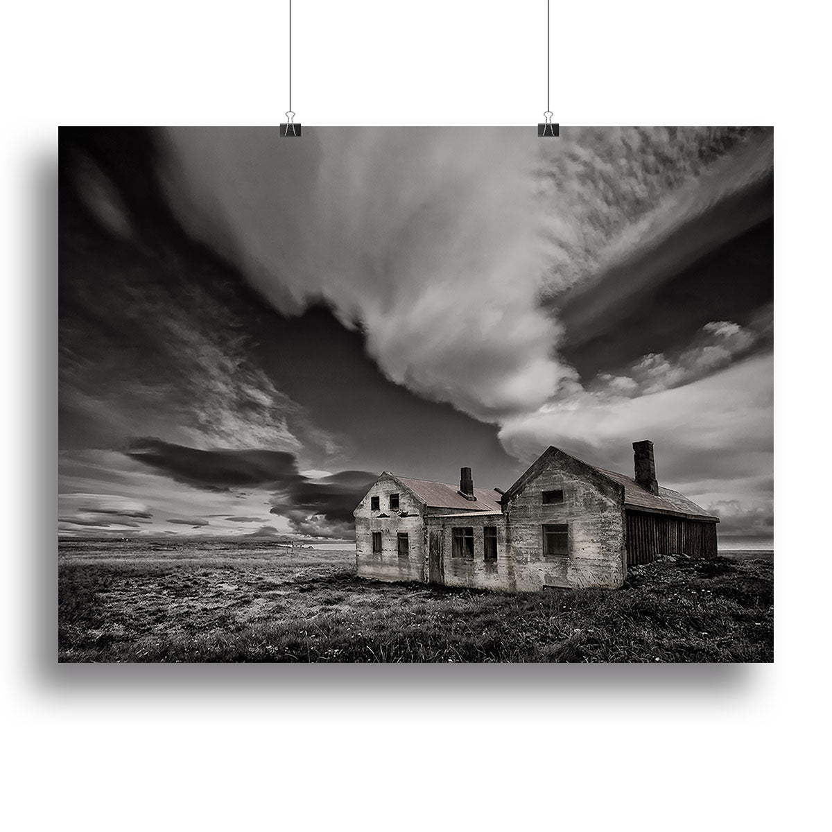 Abandoned Beachside House Canvas Print or Poster - Canvas Art Rocks - 2