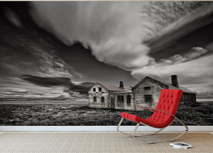 Abandoned Beachside House Wall Mural Wallpaper - Canvas Art Rocks - 2