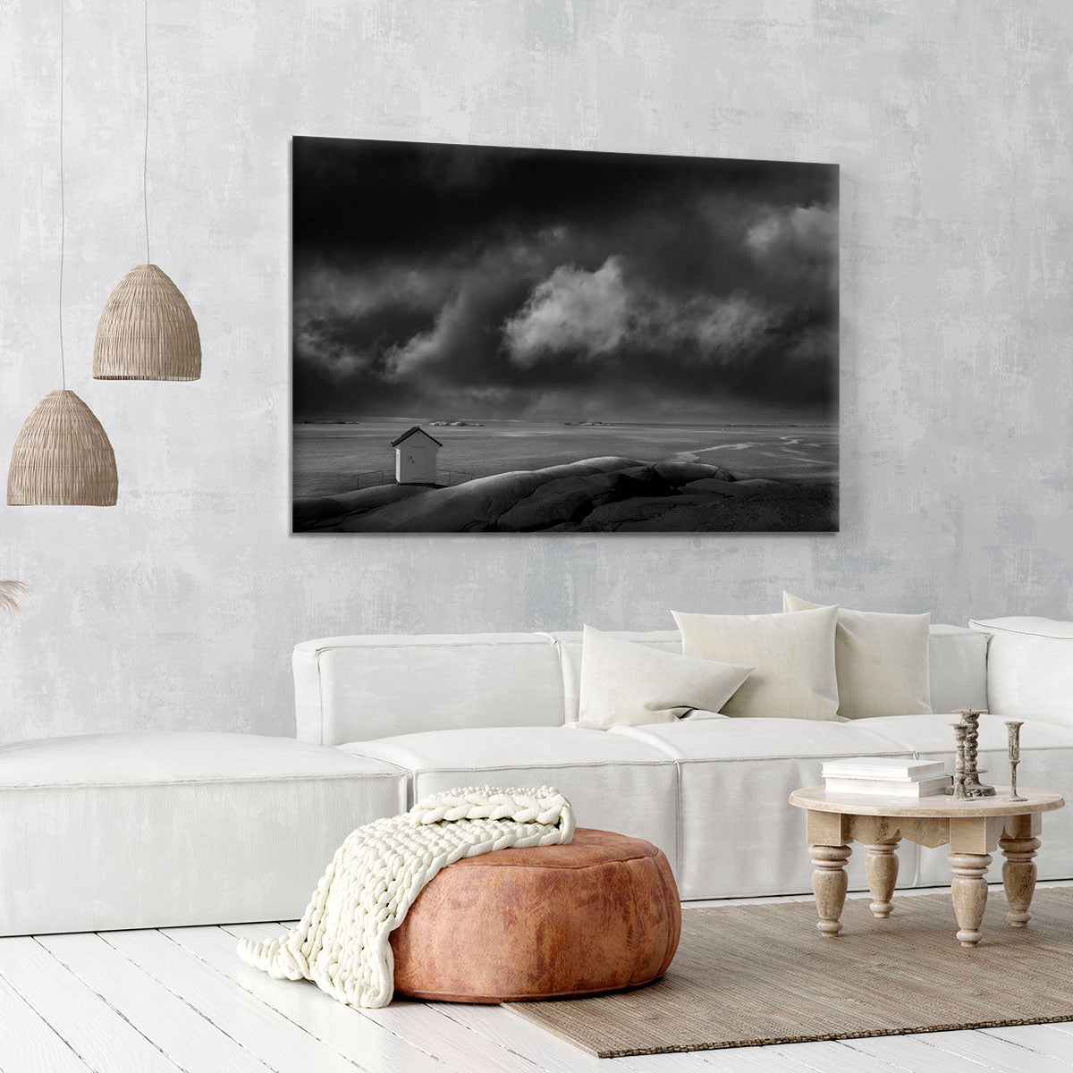 Shed On A Beach Canvas Print or Poster - Canvas Art Rocks - 6