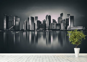 Marina bay Wall Mural Wallpaper - Canvas Art Rocks - 4