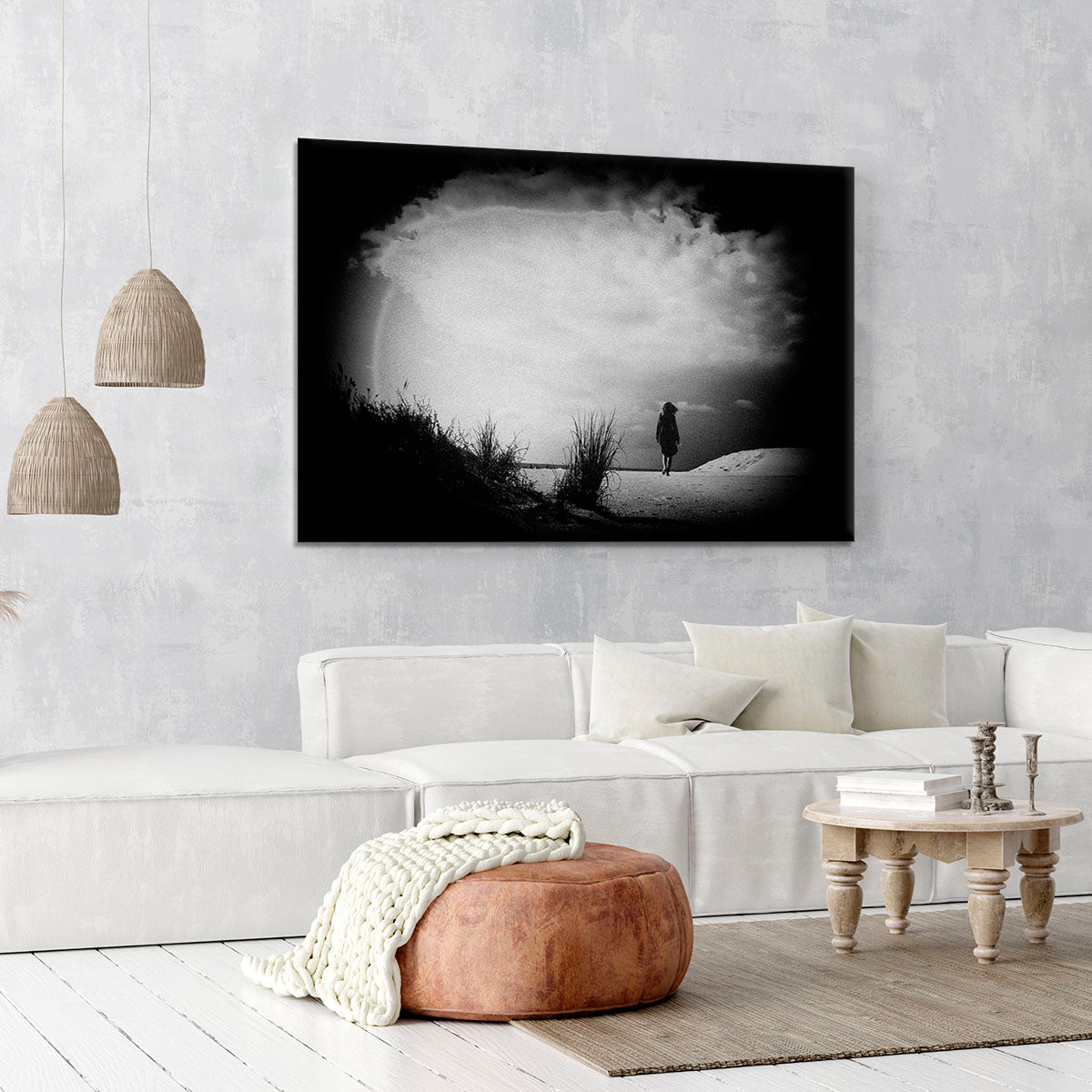 Girl On The Beach Canvas Print or Poster - Canvas Art Rocks - 6