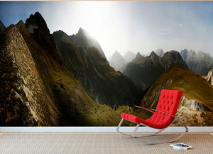 Nationalpark Schweiz Wall Mural Wallpaper - Canvas Art Rocks - 2