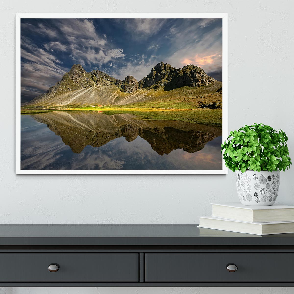 Tranquillity Framed Print - Canvas Art Rocks -6