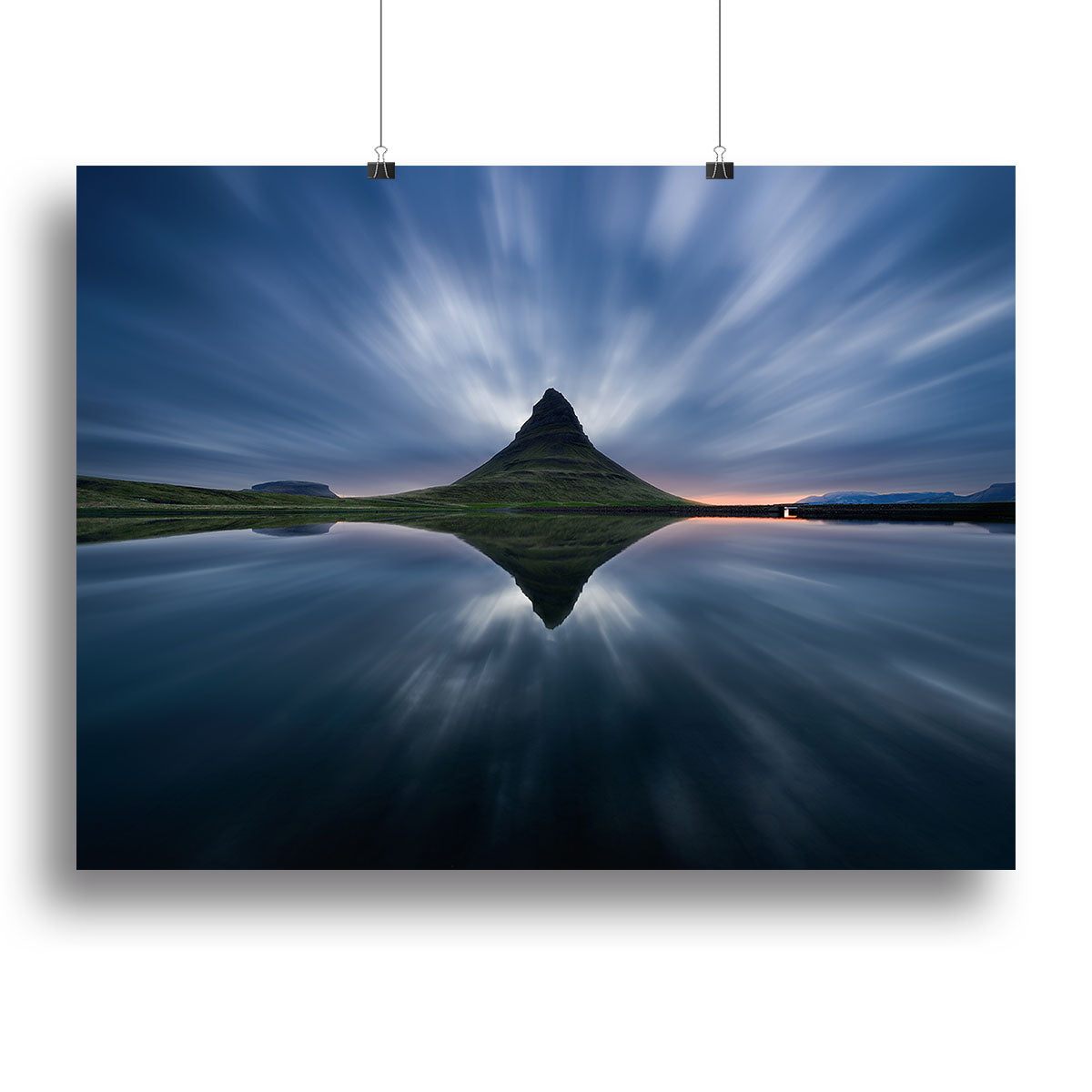 A Night At Kirkjufell Canvas Print or Poster - Canvas Art Rocks - 2