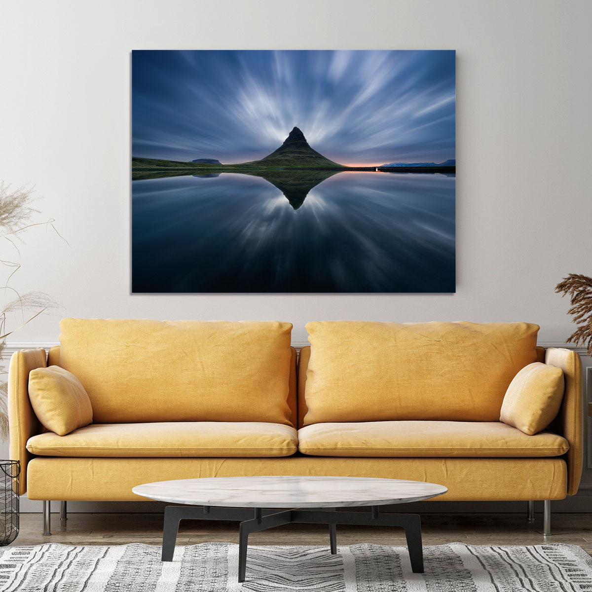 A Night At Kirkjufell Canvas Print or Poster - Canvas Art Rocks - 4