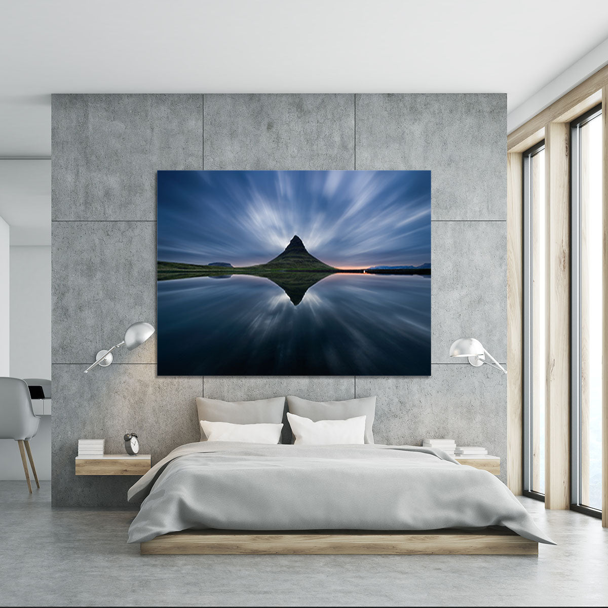 A Night At Kirkjufell Canvas Print or Poster - Canvas Art Rocks - 5