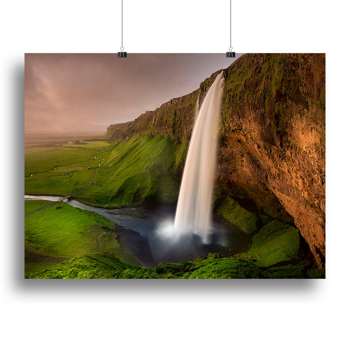 Seljalandsfoss Canvas Print or Poster - Canvas Art Rocks - 2