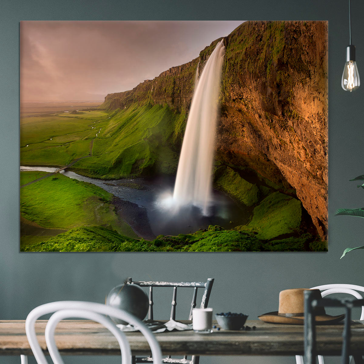 Seljalandsfoss Canvas Print or Poster - Canvas Art Rocks - 3