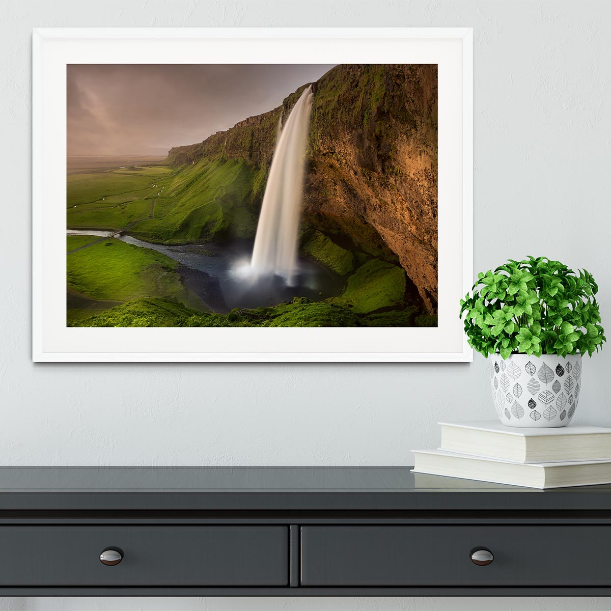 Seljalandsfoss Framed Print - Canvas Art Rocks - 5