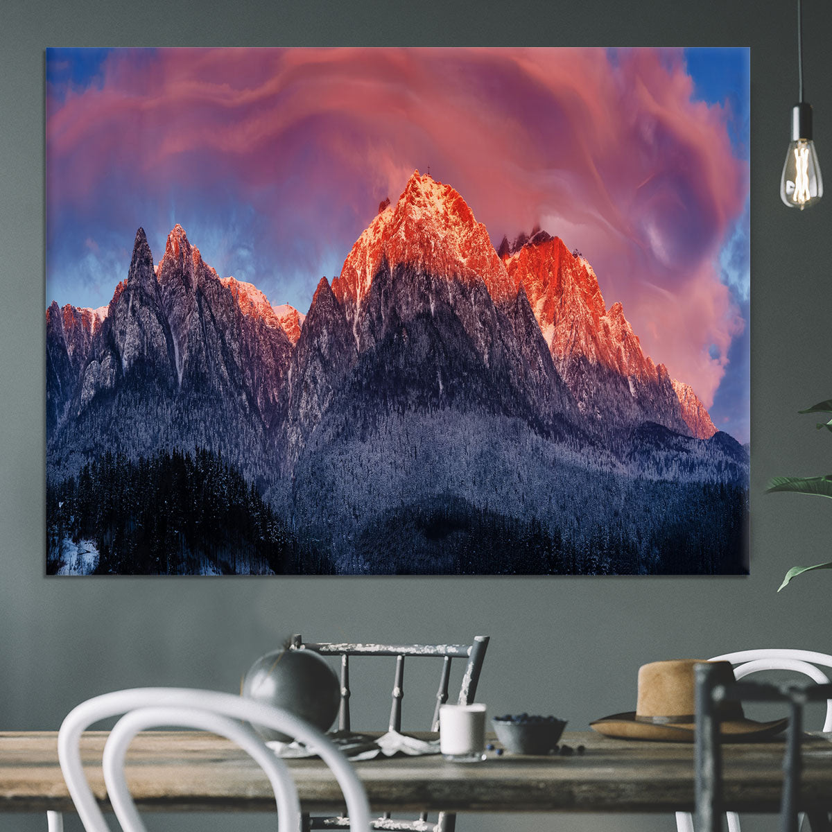 Bucegi Mountains Canvas Print or Poster - Canvas Art Rocks - 3