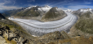 Aletschgletscher Wall Mural Wallpaper - Canvas Art Rocks - 1