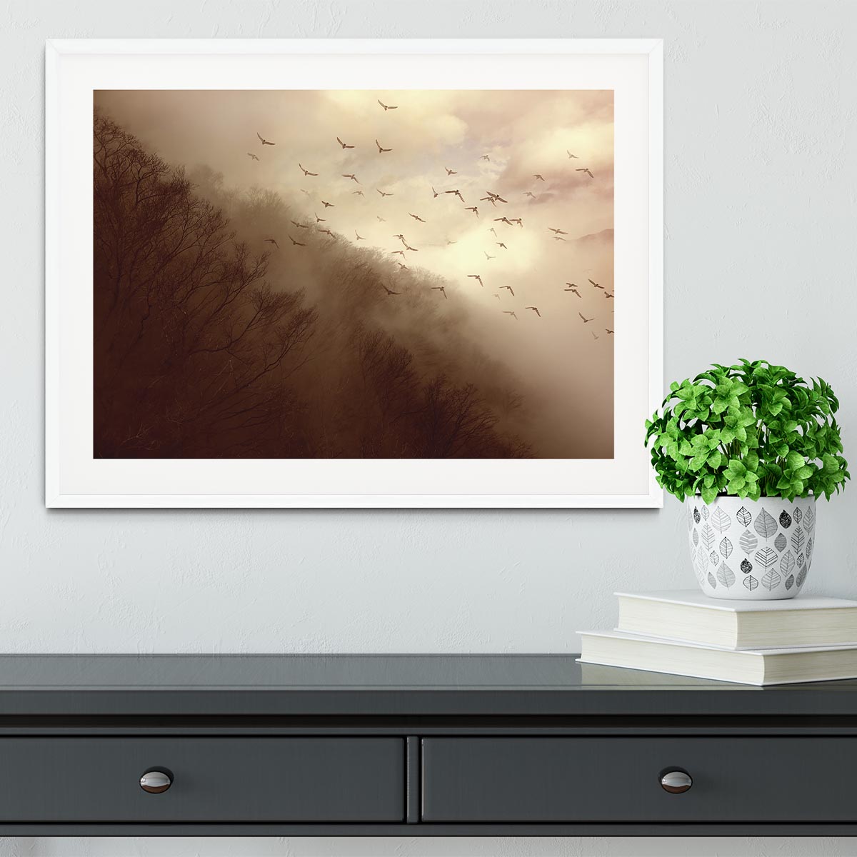 Departure Framed Print - Canvas Art Rocks - 5