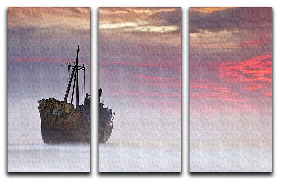 The Dark Traveler 3 Split Panel Canvas Print - Canvas Art Rocks - 1