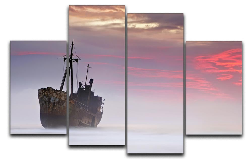 The Dark Traveler 4 Split Panel Canvas - Canvas Art Rocks - 1