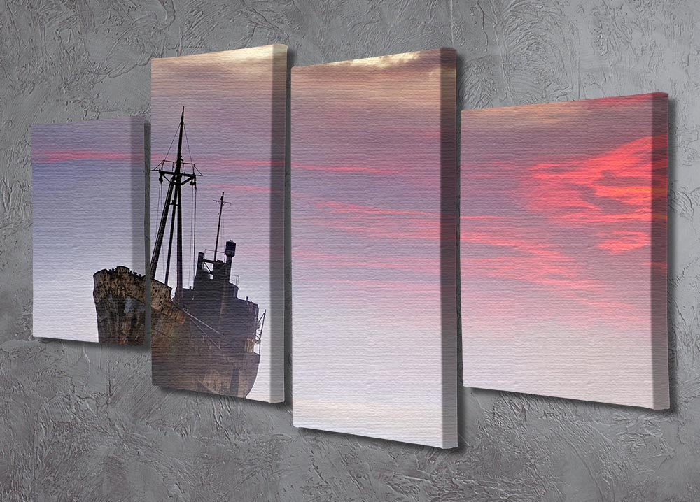 The Dark Traveler 4 Split Panel Canvas - Canvas Art Rocks - 2