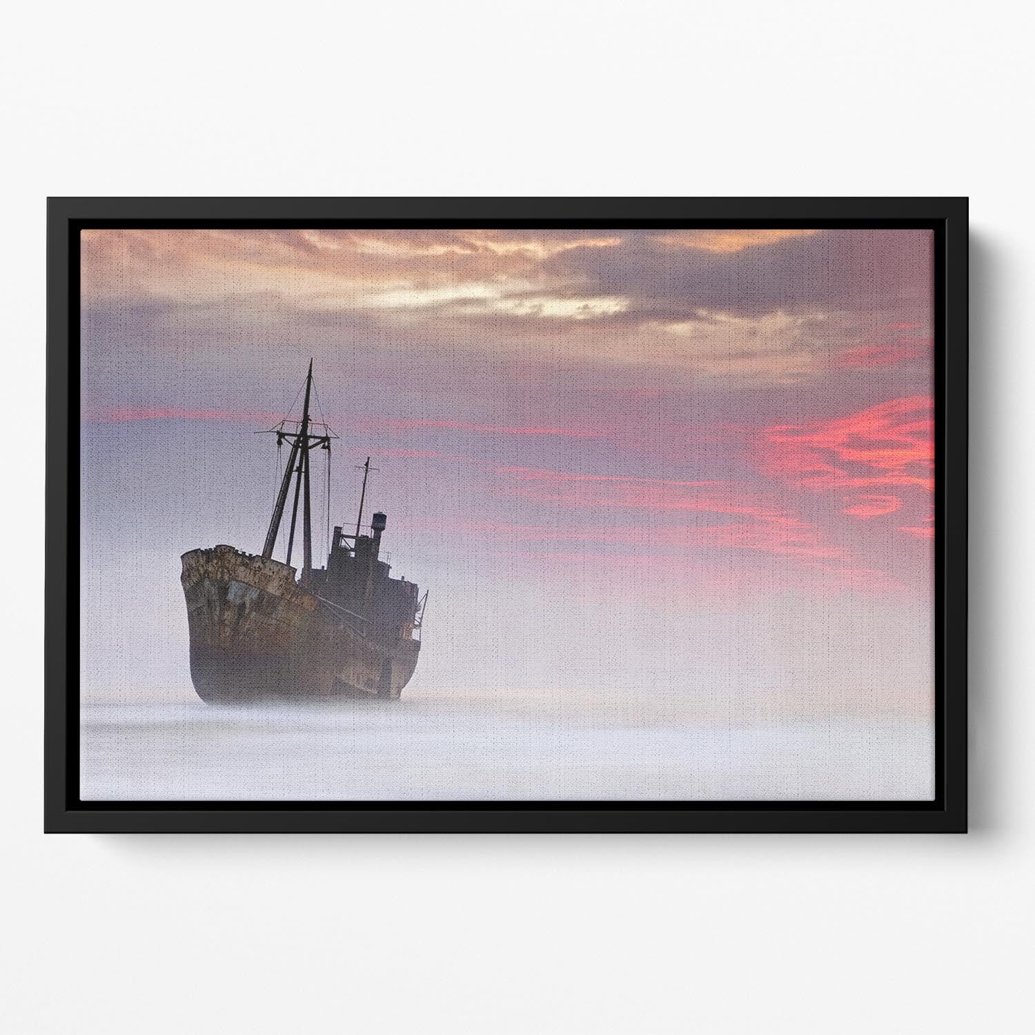 The Dark Traveler Floating Framed Canvas - Canvas Art Rocks - 2