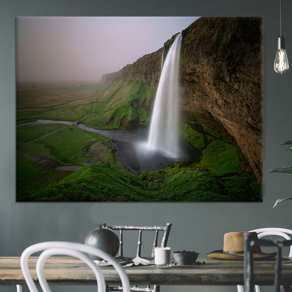 With Ash From The Volcano Canvas Print or Poster - Canvas Art Rocks - 3