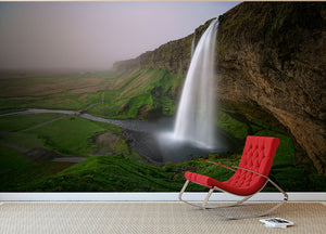 With Ash From The Volcano Wall Mural Wallpaper - Canvas Art Rocks - 2