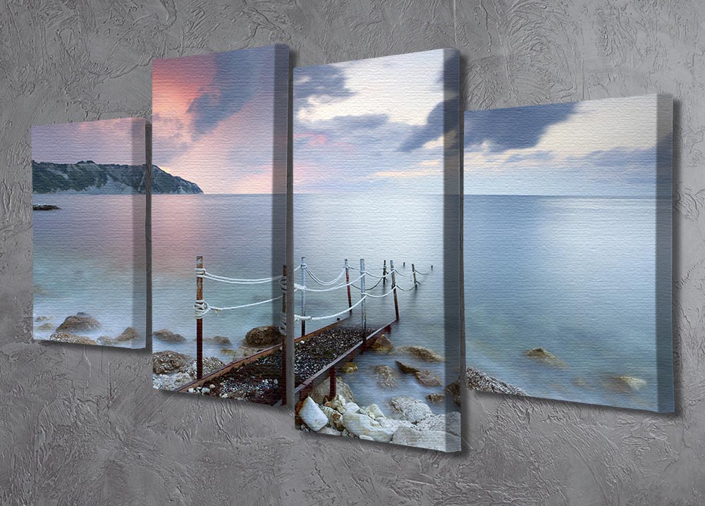 Path To The Light 4 Split Panel Canvas - Canvas Art Rocks - 2