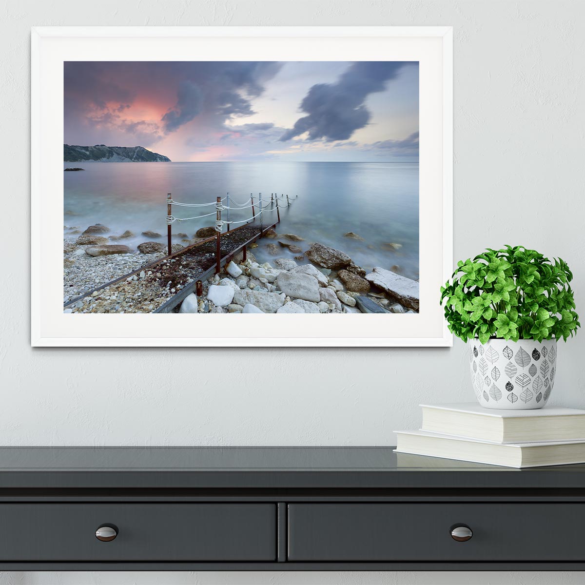 Path To The Light Framed Print - Canvas Art Rocks - 5