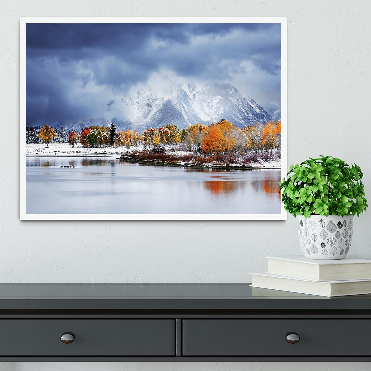 Grand Teton National Park Framed Print - Canvas Art Rocks -6