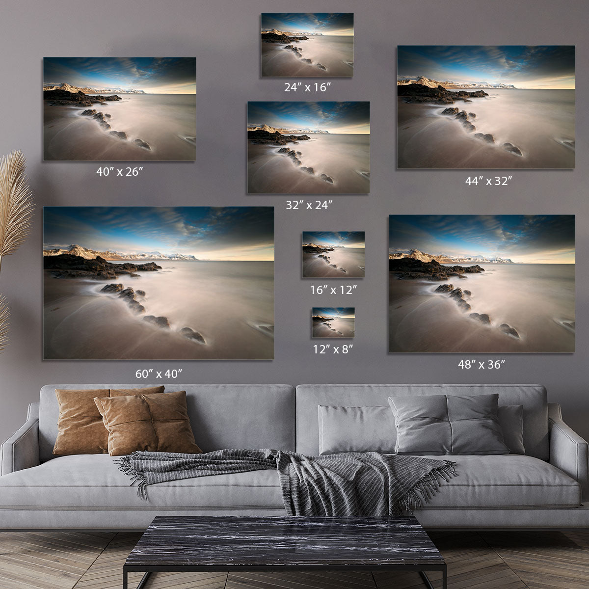 Tides Canvas Print or Poster - Canvas Art Rocks - 7