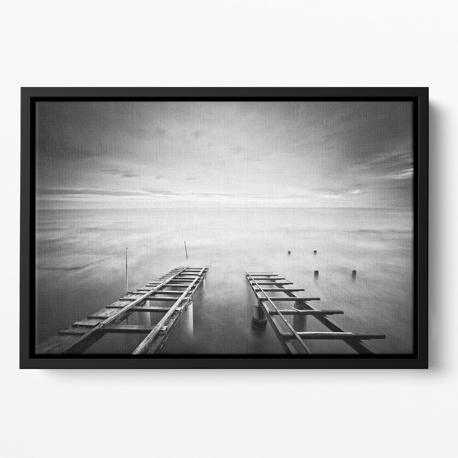 To The Infinity Floating Framed Canvas - Canvas Art Rocks - 2