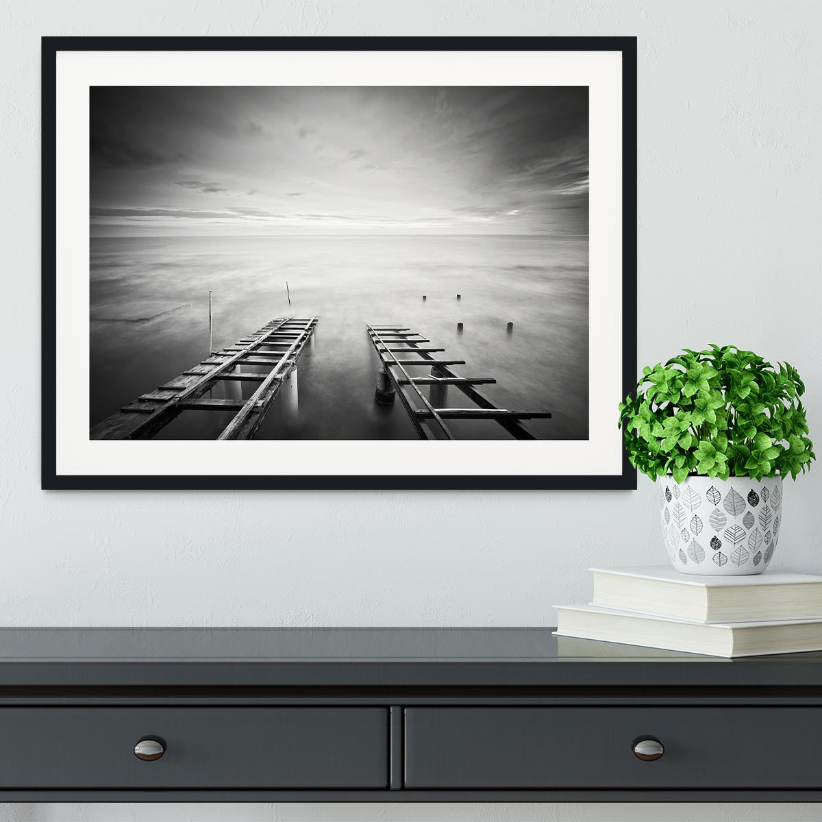 To The Infinity Framed Print - Canvas Art Rocks - 1