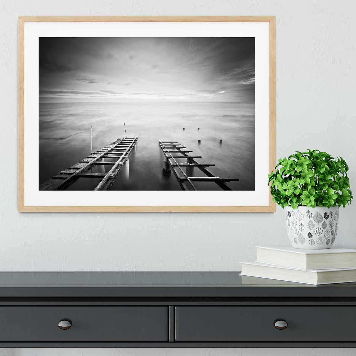 To The Infinity Framed Print - Canvas Art Rocks - 3