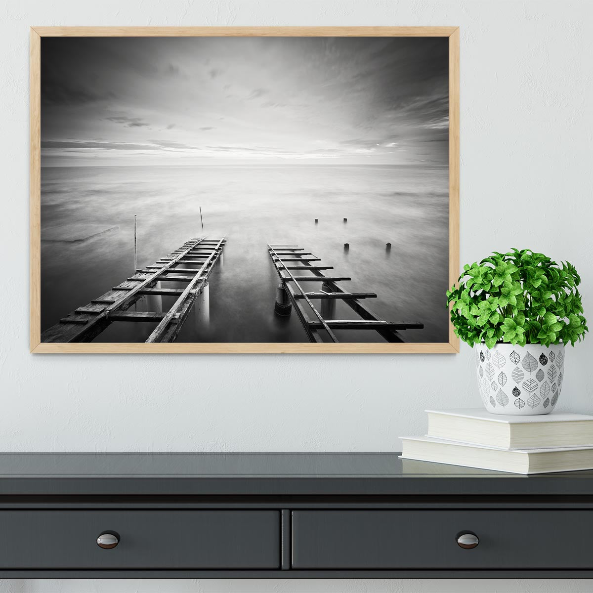 To The Infinity Framed Print - Canvas Art Rocks - 4