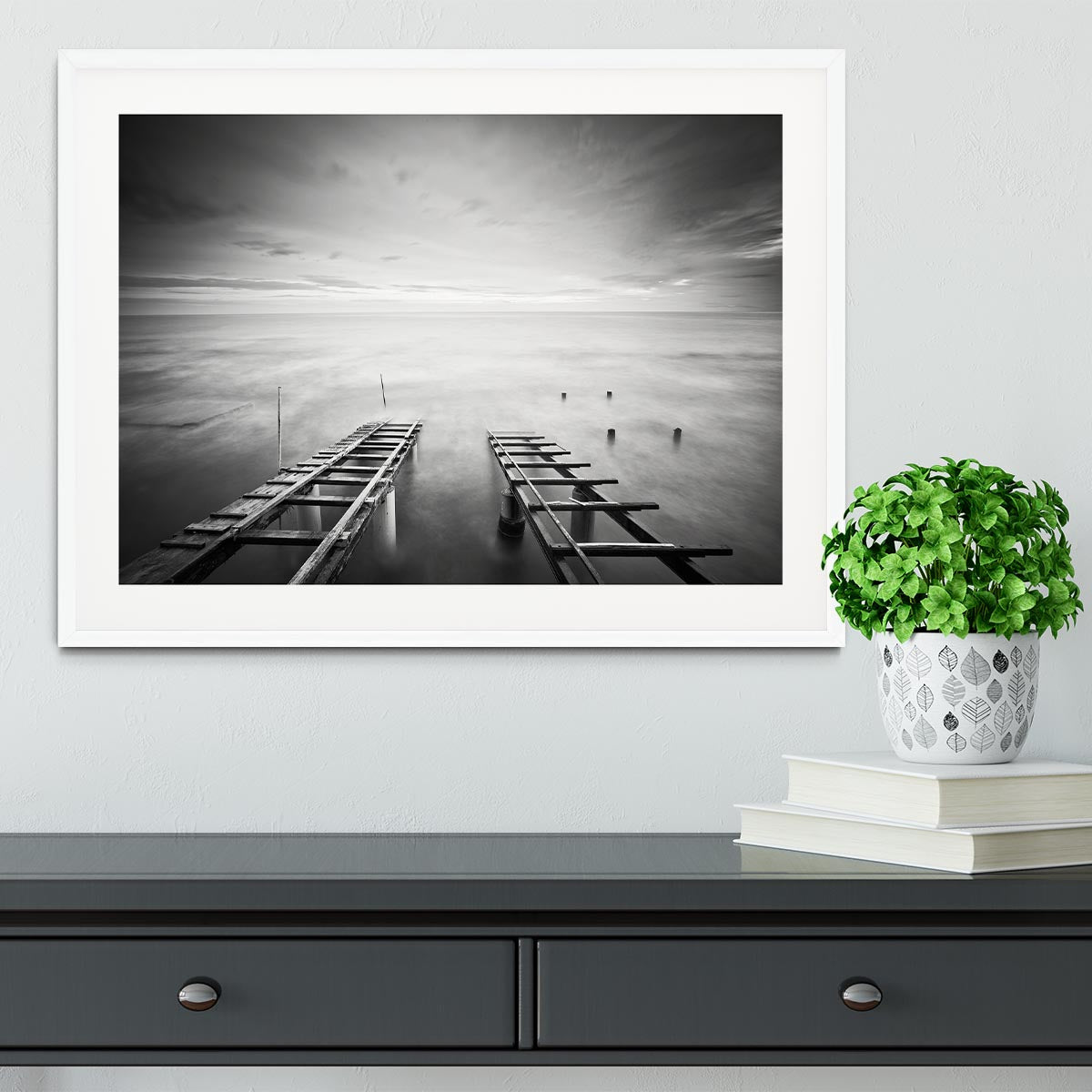 To The Infinity Framed Print - Canvas Art Rocks - 5