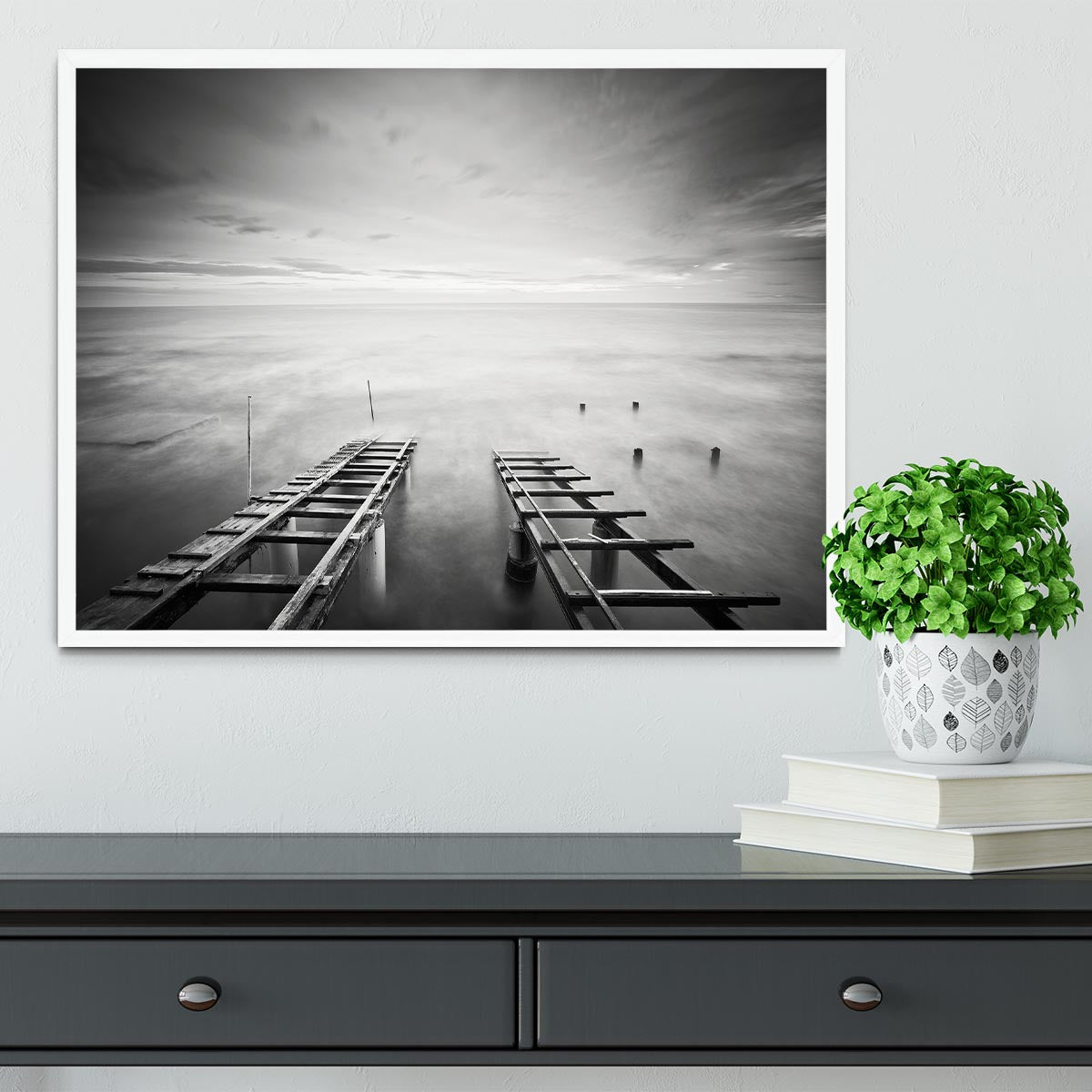 To The Infinity Framed Print - Canvas Art Rocks -6