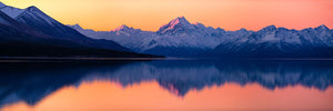 Mount Cook New Zealand Wall Mural Wallpaper - Canvas Art Rocks - 1