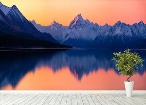 Mount Cook New Zealand Wall Mural Wallpaper - Canvas Art Rocks - 4