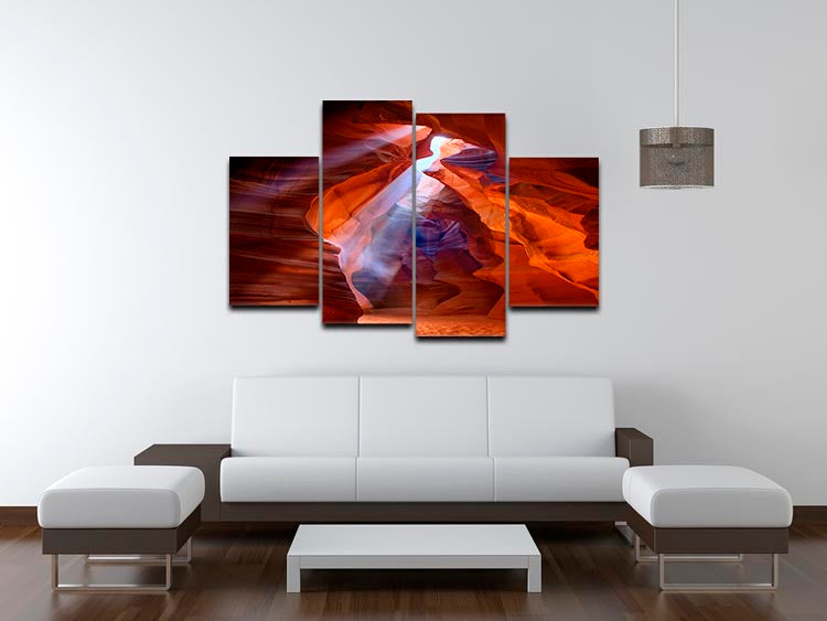 Pure Photodelight2 4 Split Panel Canvas - Canvas Art Rocks - 3