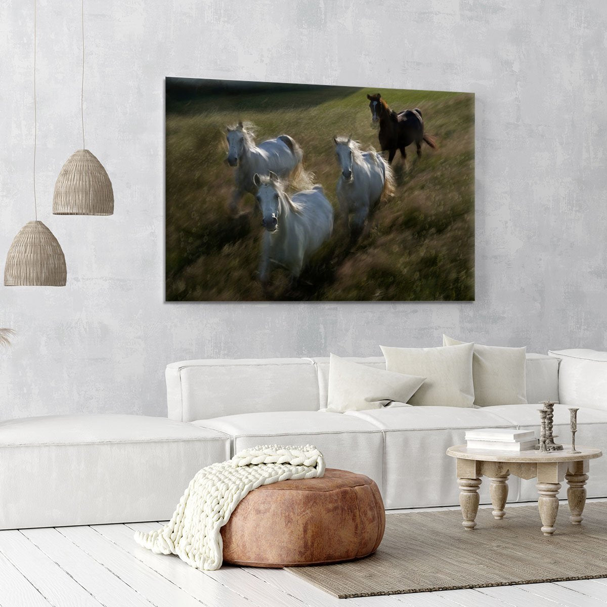 Horses Gallop in Canvas Print or Poster - Canvas Art Rocks - 6