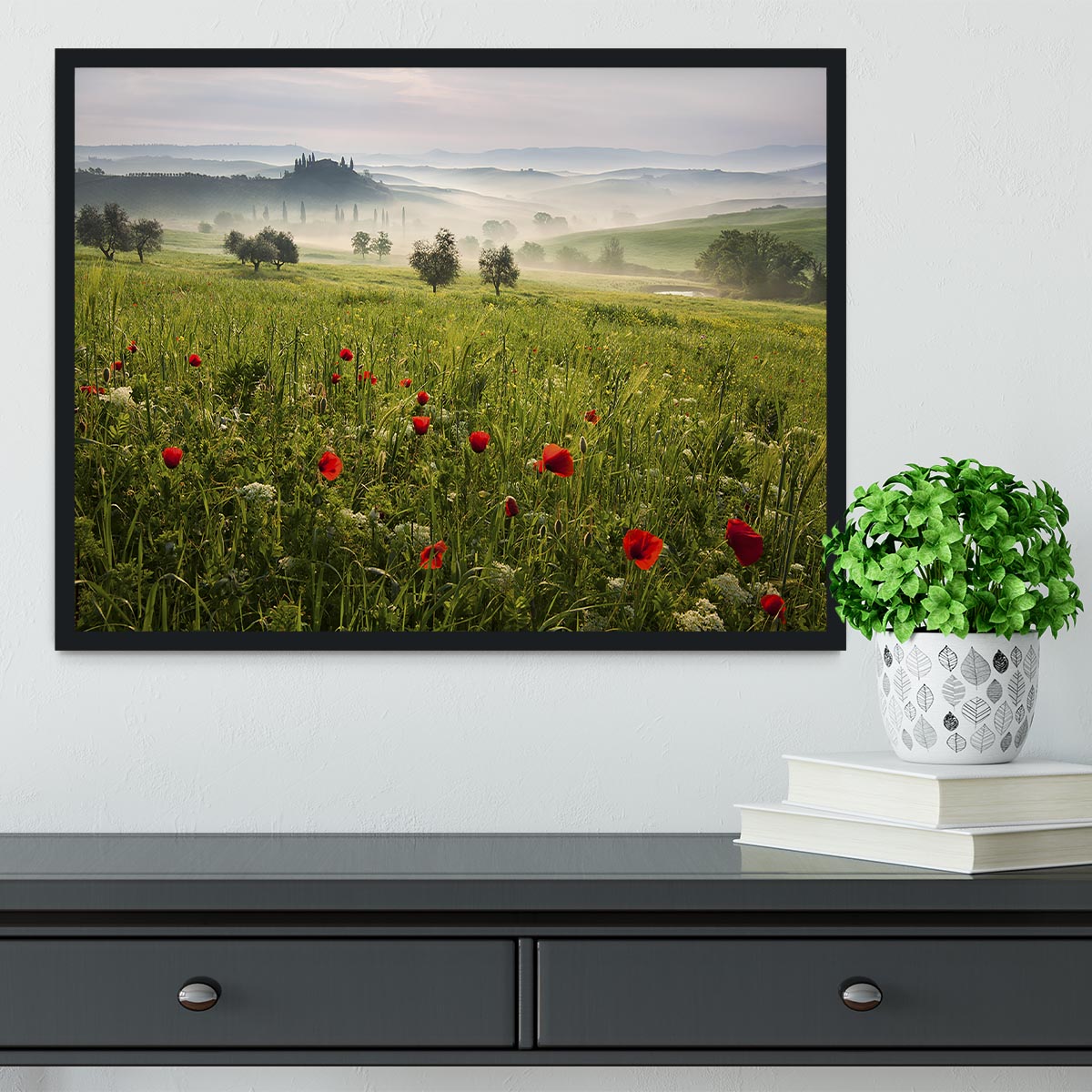 Tuscan Spring Framed Print - Canvas Art Rocks - 2