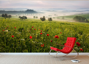 Tuscan Spring Wall Mural Wallpaper - Canvas Art Rocks - 2