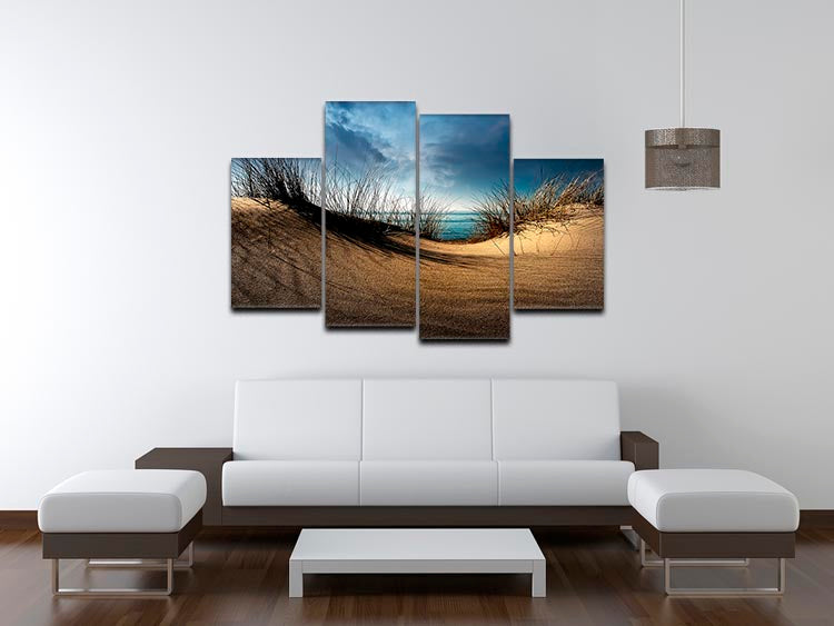 Dunes 4 Split Panel Canvas - Canvas Art Rocks - 3