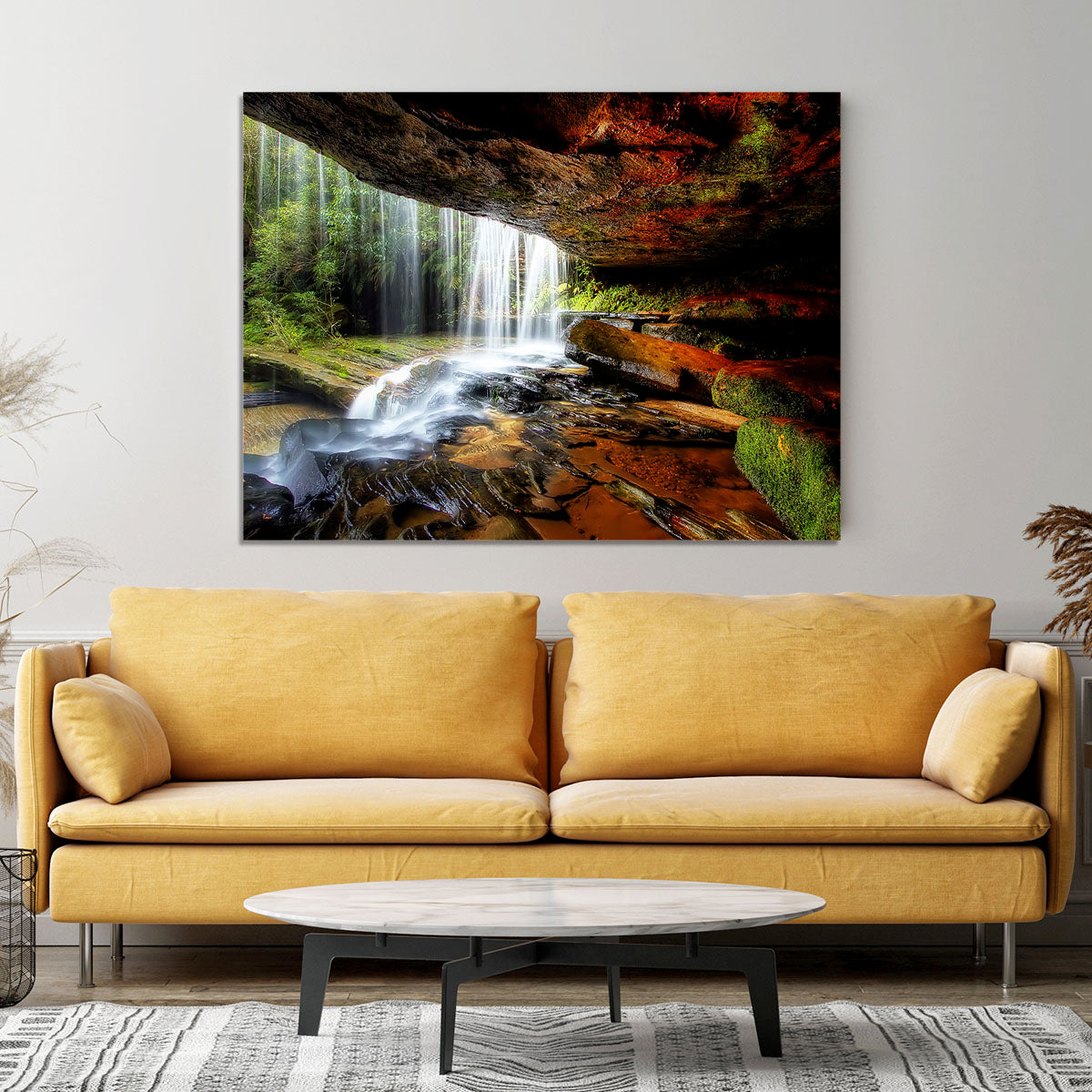 Under The Ledge Canvas Print or Poster - Canvas Art Rocks - 4