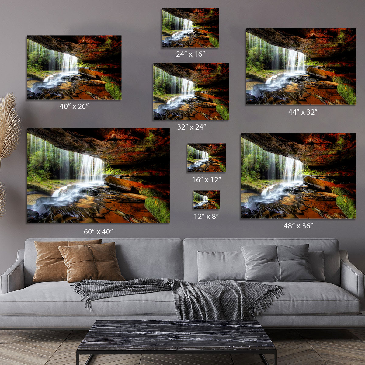 Under The Ledge Canvas Print or Poster - Canvas Art Rocks - 7