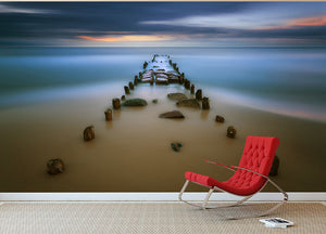 Baltic Wall Mural Wallpaper - Canvas Art Rocks - 2