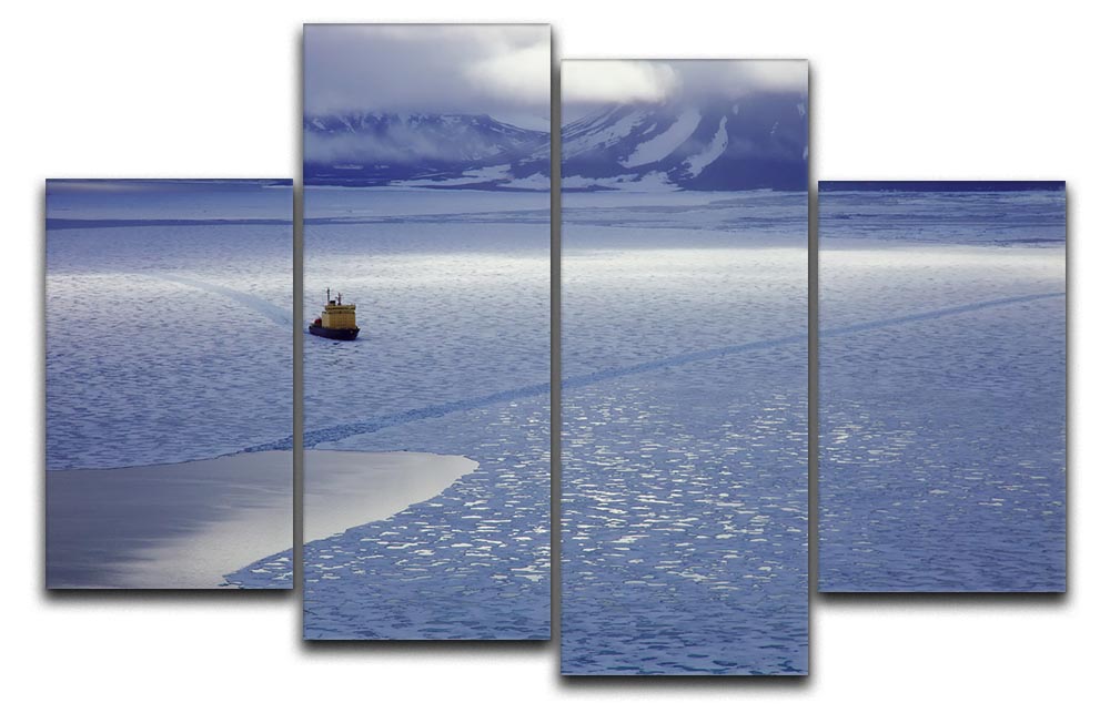 Spirit Of Adventure 4 Split Panel Canvas - Canvas Art Rocks - 1