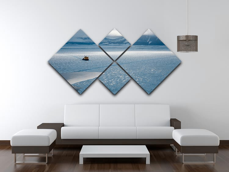 Spirit Of Adventure 4 Square Multi Panel Canvas - Canvas Art Rocks - 3