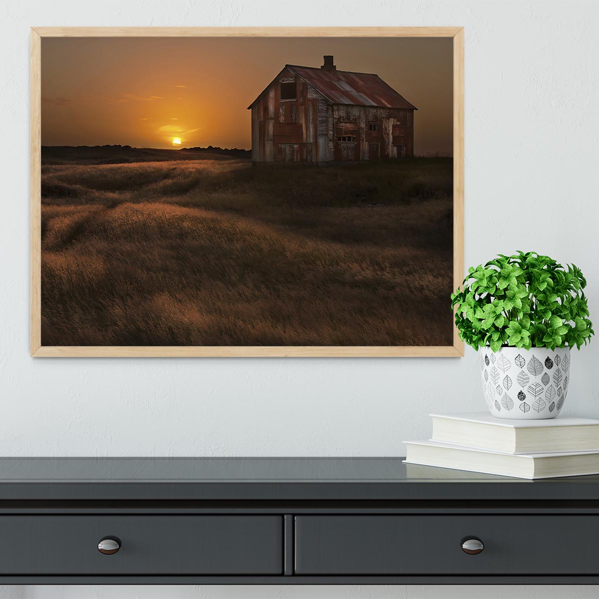 September Sun Framed Print - Canvas Art Rocks - 4