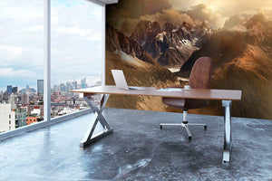 Mont Blanc Massiv Wall Mural Wallpaper - Canvas Art Rocks - 3