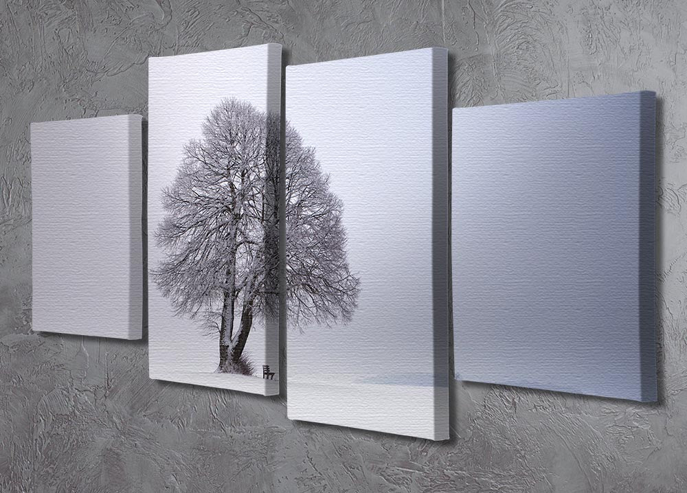 Winter Light 4 Split Panel Canvas - Canvas Art Rocks - 2